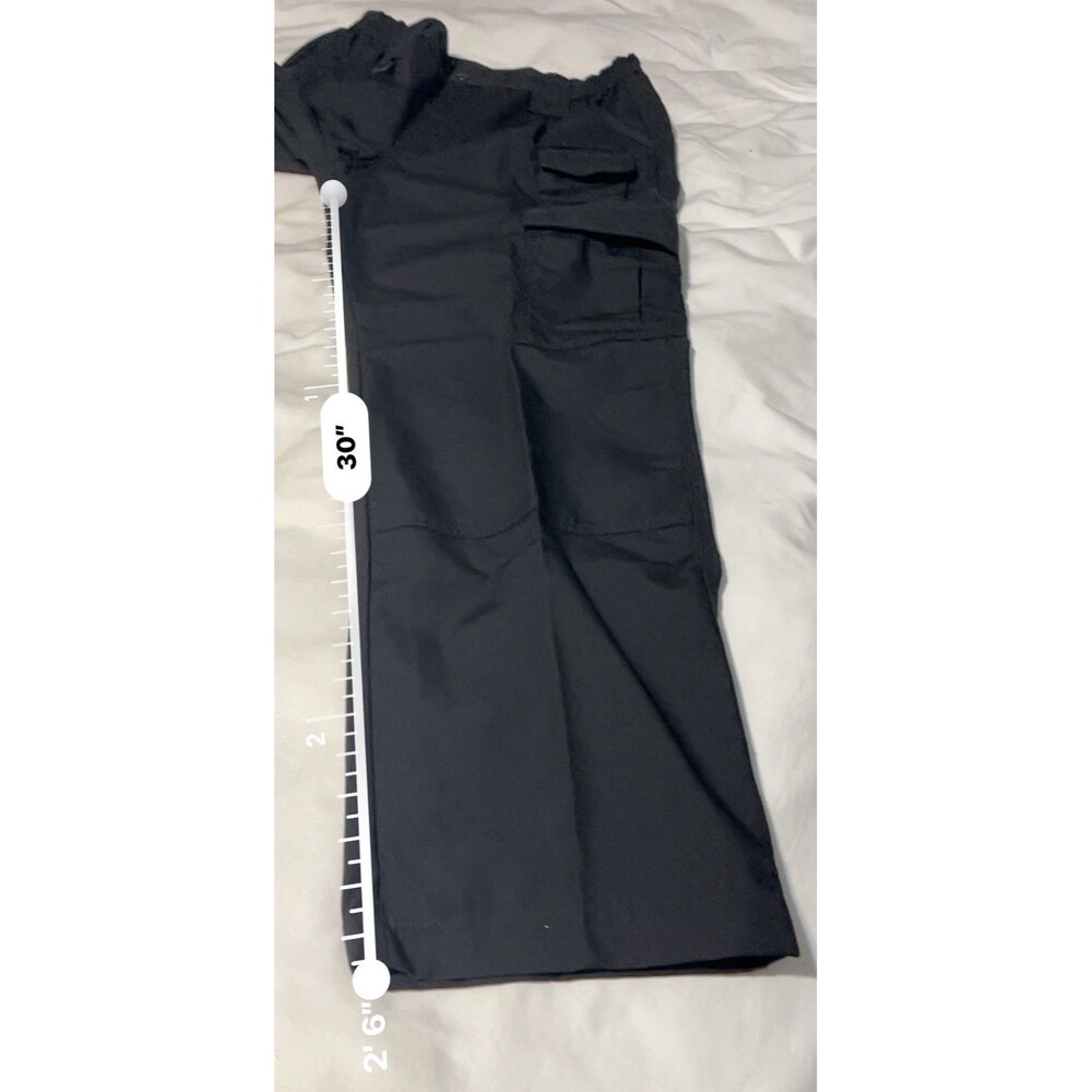 Propper Cargo Pants Mens 34x30 Black Tactical Utility Work Hiking Ripstop - Picture 8 of 8